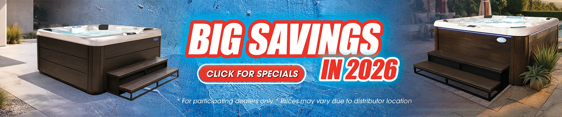 Calspas hot tub being used in a family setting - Peoria