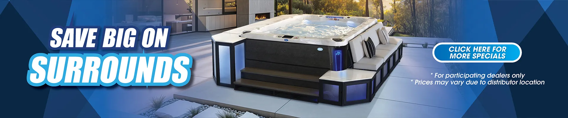 Calspas hot tub being used in a family setting - Peoria