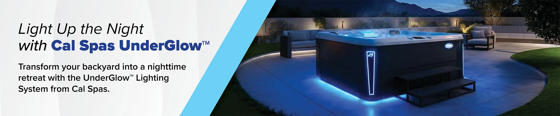 Calspas hot tub being used in a family setting - Peoria